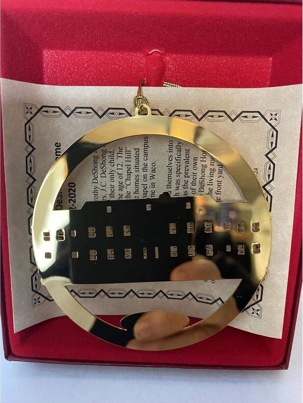 Methodist Children 2020 Dorothy DeShong House  ornament
